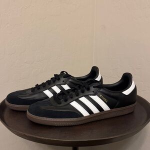 Adidas Samba Black and White Men's Shoes